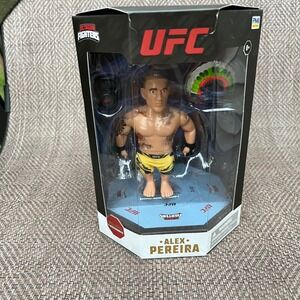 UFC Octagon Fighters Alex Pereira Action Figure Light Heavyweight PMI UFC6010B